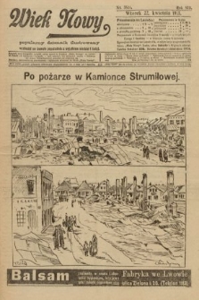 Wiek Nowy : popularny dziennik ilustrowany. 1913, nr 3534