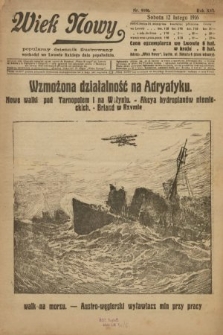 Wiek Nowy : popularny dziennik ilustrowany. 1916, nr 4406