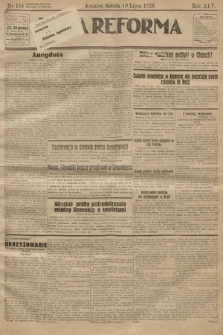 Nowa Reforma. 1926, nr 154