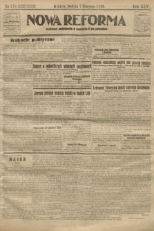 Nowa Reforma. 1926, nr 179