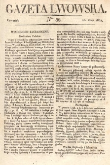 Gazeta Lwowska. 1832, nr 56