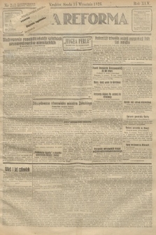Nowa Reforma. 1926, nr 211