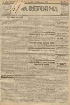 Nowa Reforma. 1926, nr 274