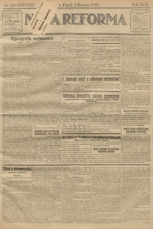 Nowa Reforma. 1926, nr 278