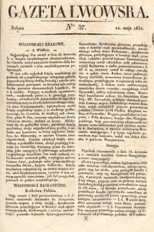 Gazeta Lwowska. 1832, nr 57