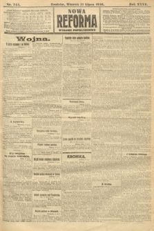Nowa Reforma (wydanie popołudniowe). 1916, nr 344