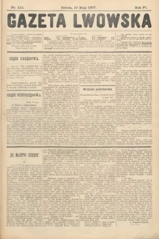 Gazeta Lwowska. 1907, nr 113