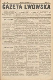 Gazeta Lwowska. 1907, nr 114