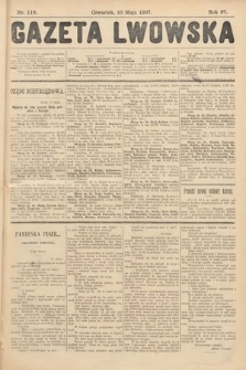Gazeta Lwowska. 1907, nr 116
