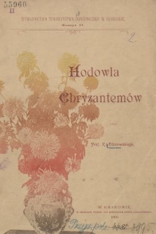 Hodowla chryzantemów