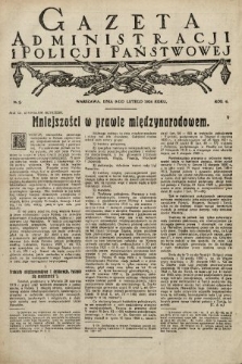 Gazeta Administracji i Policji Państwowej. 1924, nr 6