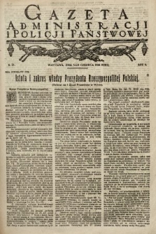 Gazeta Administracji i Policji Państwowej. 1924, nr 23