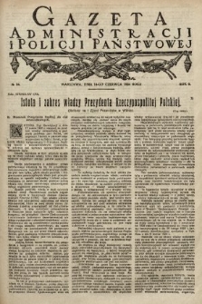 Gazeta Administracji i Policji Państwowej. 1924, nr 24