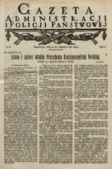 Gazeta Administracji i Policji Państwowej. 1924, nr 25