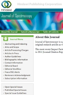 Journal of Spectroscopy