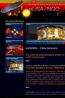 Gravitational Wave Astronomy in Space eLISA/NGO