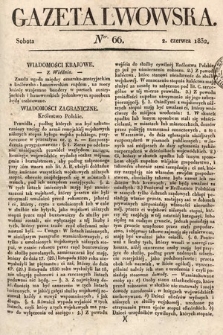 Gazeta Lwowska. 1832, nr 66