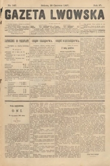 Gazeta Lwowska. 1907, nr 147