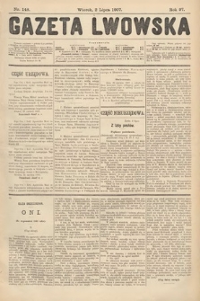 Gazeta Lwowska. 1907, nr 148