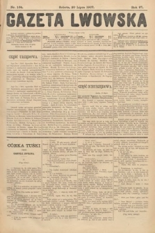 Gazeta Lwowska. 1907, nr 164
