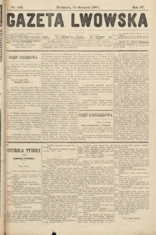 Gazeta Lwowska. 1907, nr 183