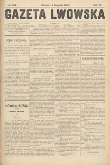 Gazeta Lwowska. 1907, nr 184