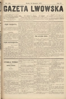 Gazeta Lwowska. 1907, nr 185
