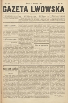 Gazeta Lwowska. 1907, nr 190