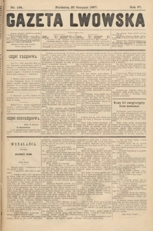 Gazeta Lwowska. 1907, nr 194