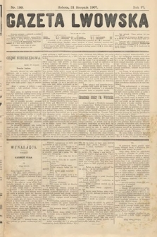 Gazeta Lwowska. 1907, nr 199