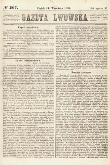 Gazeta Lwowska. 1863, nr 207