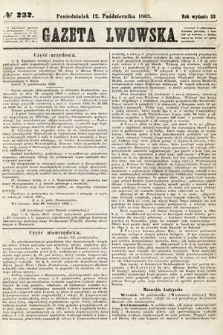 Gazeta Lwowska. 1863, nr 232