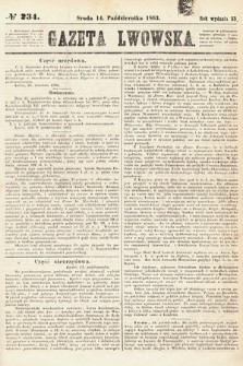 Gazeta Lwowska. 1863, nr 234