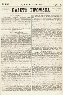 Gazeta Lwowska. 1863, nr 236