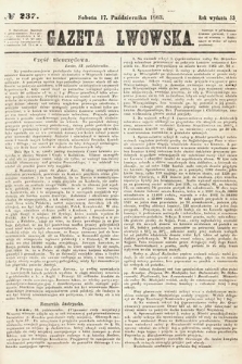 Gazeta Lwowska. 1863, nr 237