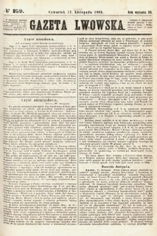 Gazeta Lwowska. 1863, nr 259