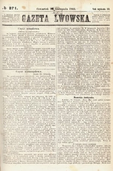 Gazeta Lwowska. 1863, nr 271