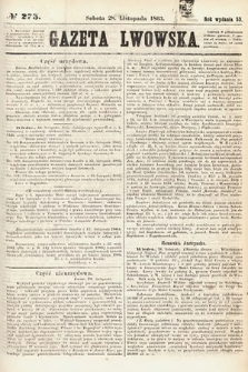 Gazeta Lwowska. 1863, nr 273
