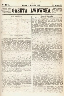 Gazeta Lwowska. 1863, nr 275