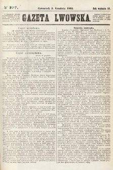Gazeta Lwowska. 1863, nr 277