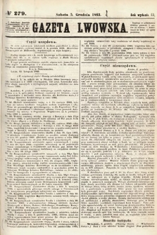 Gazeta Lwowska. 1863, nr 279