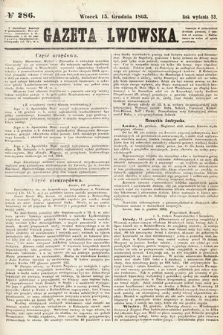 Gazeta Lwowska. 1863, nr 286