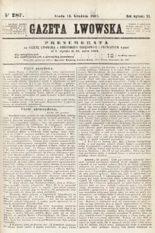 Gazeta Lwowska. 1863, nr 287