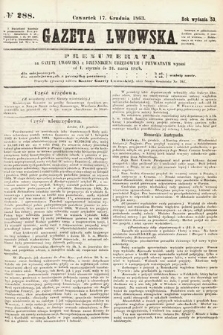 Gazeta Lwowska. 1863, nr 288