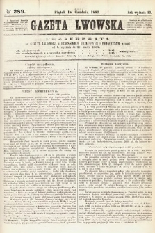 Gazeta Lwowska. 1863, nr 289