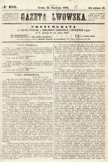 Gazeta Lwowska. 1863, nr 293