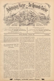 Podróżujący Kurier = Reisende Courier. 1907, nr 4