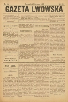 Gazeta Lwowska. 1899, nr 14