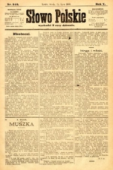 Słowo Polskie. 1900, nr 342