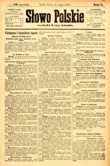 Słowo Polskie (wydanie poranne). 1900, nr 373